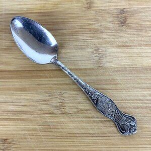 Oneida Community Iowa State Seal Souvenir Spoon Silverplate Vintage